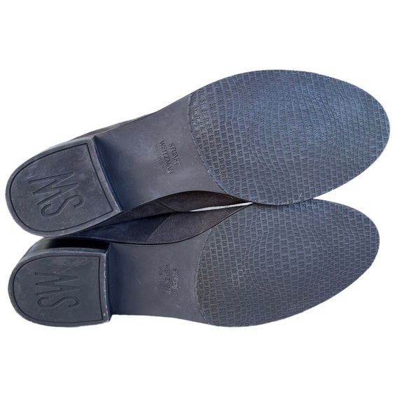 Stuart Weitzman Lowland Suede Over The Knee Boots Size 7.5M Gray Stretch Spain - Picture 6 of 16